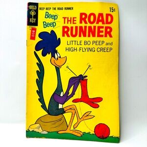 The Road Runner Little Bo Peep & High Flying Creep Comic Book Gold Key Oct 68’